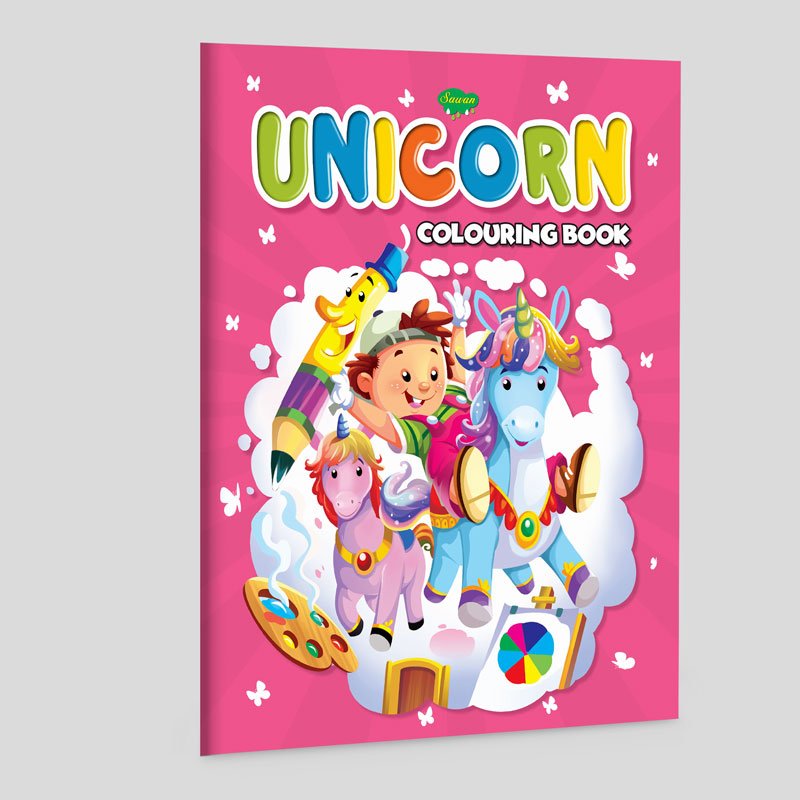 Unicorn Colouring Book
